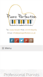 Mobile Screenshot of pianoperfection.co.uk